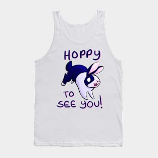 Hoppy To See You Bunny Tank Top